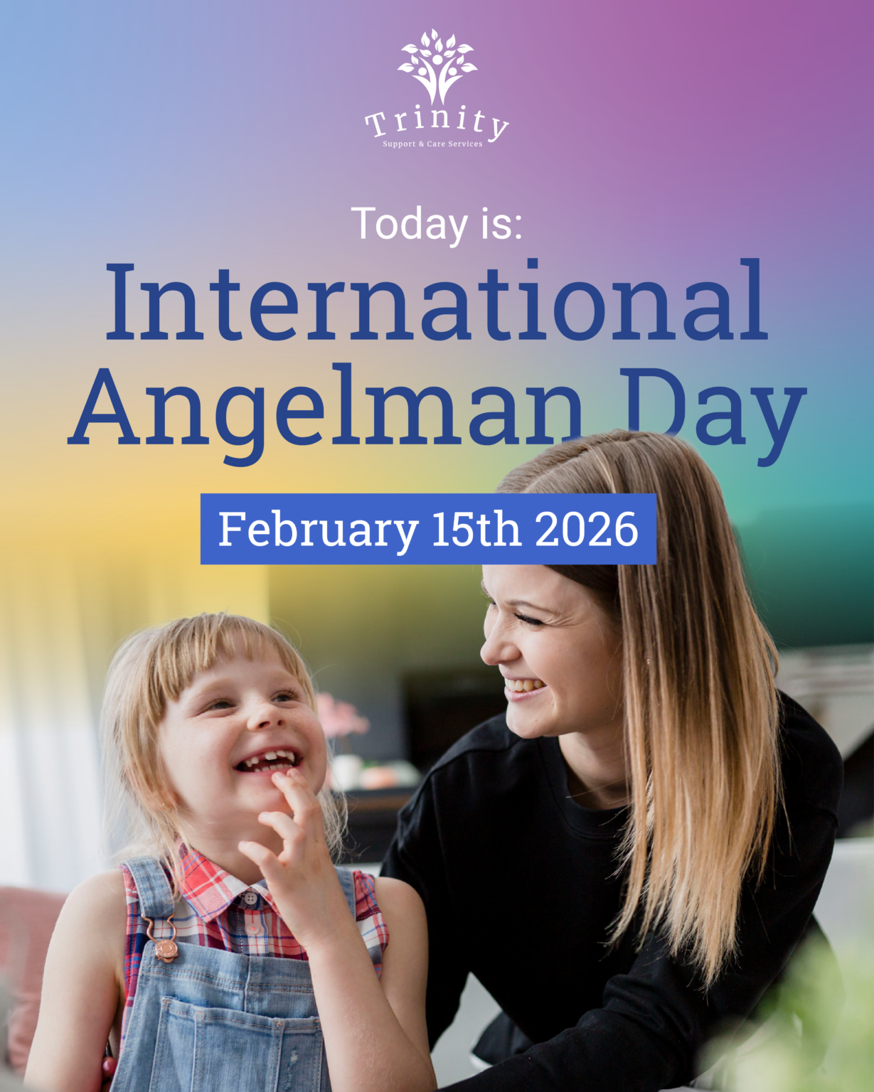International Angelman Day — Trinity SCS