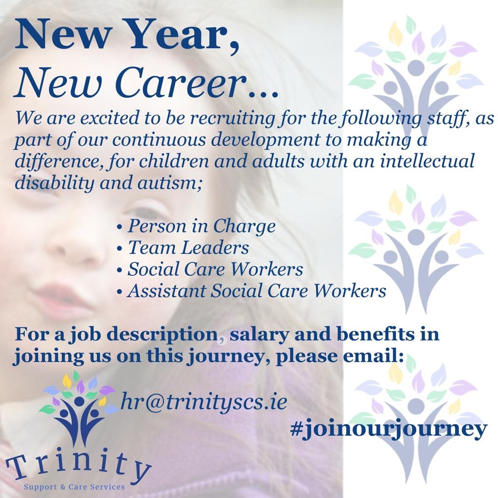Trinity Scs New Year New Career — Trinity SCS