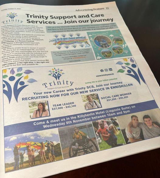 Trinity Scs A call out to all health and social care professionals, in the County ...